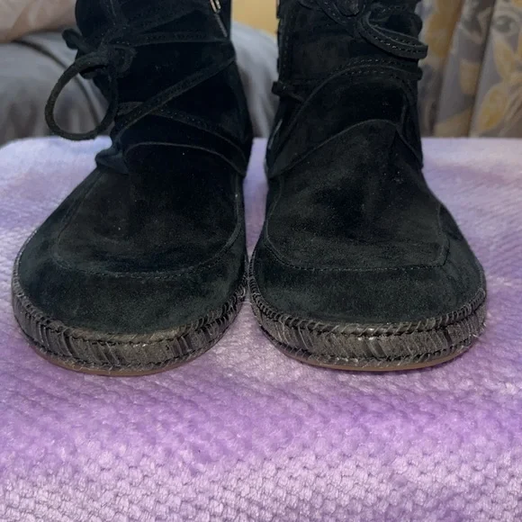 UGG Black Ankle Boots - Picture 5 of 8